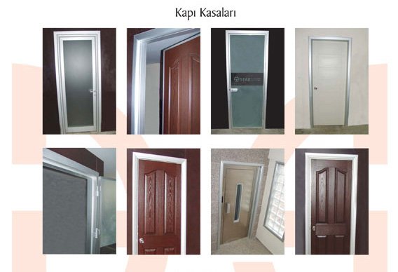 Okov - Aluminijum - Utkan STAR  Door Frames