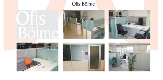 Okov - Aluminijum - Utkan STAR Office Partition