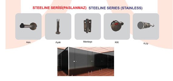 Okov - Aluminijum - Utkan STAR  Steeline Series (Stainless)